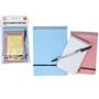 3pc 50sheet High Qtly Pvc Covr Spiral Top Note Pads+ Pen Pbhc