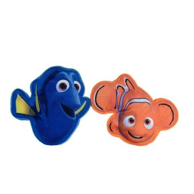 Finding Dory nemo Shaped Cushion - 2 Assorted