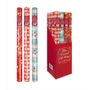 20 Metre Christmas Wrapping Paper 3 Designs