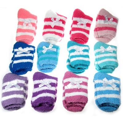 Cosy Ladies Bed Socks  by Soft Touch