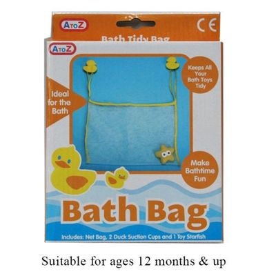 Duck Bath Bag With Toy